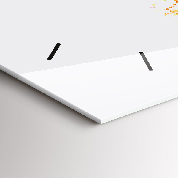 Vízszintes üvegóra Festett bicikli