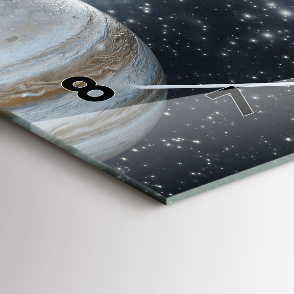 Vízszintes üvegóra A naprendszer