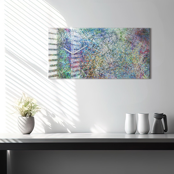 Vízszintes üvegóra Absztrakció – érzelmek