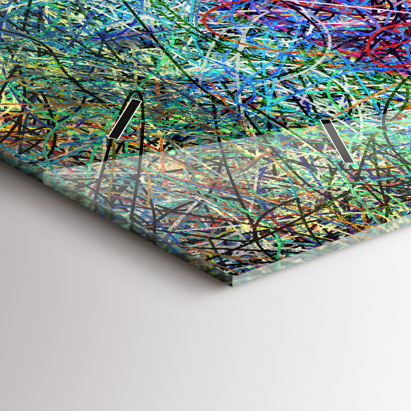 Vízszintes üvegóra Absztrakció – érzelmek