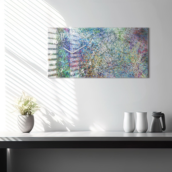 Vízszintes üvegóra Absztrakció – érzelmek