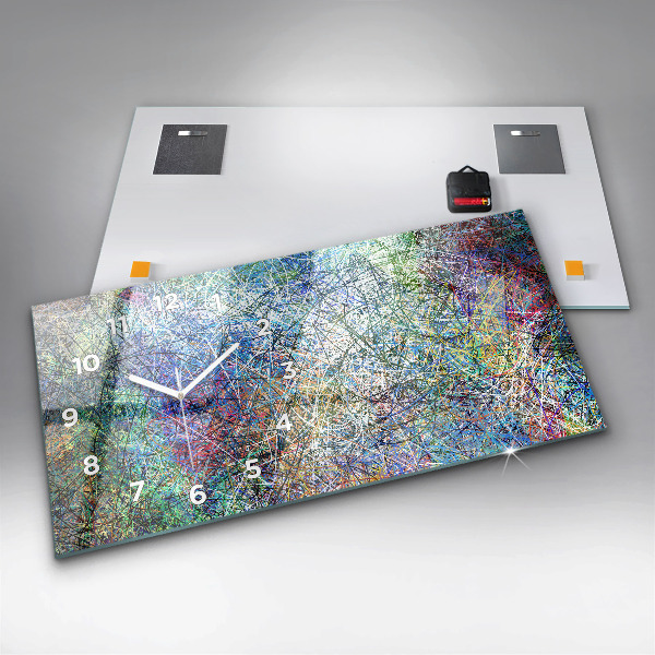 Vízszintes üvegóra Absztrakció – érzelmek