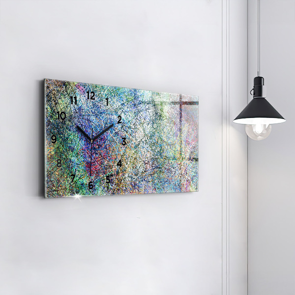 Vízszintes üvegóra Absztrakció – érzelmek