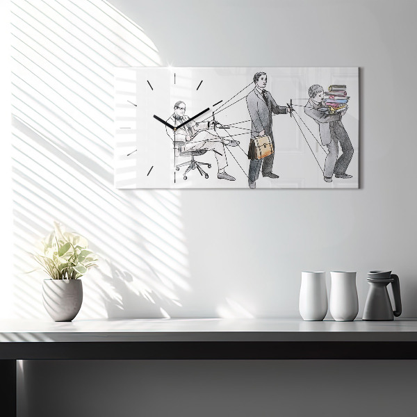 Vízszintes üvegóra Bábemberek