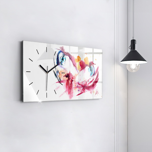 Vízszintes üvegóra Romantikus pár