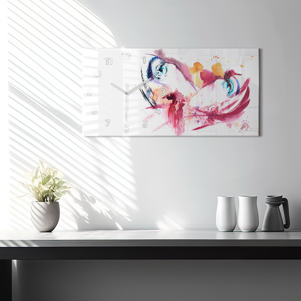 Vízszintes üvegóra Romantikus pár