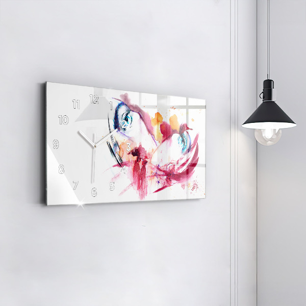 Vízszintes üvegóra Romantikus pár