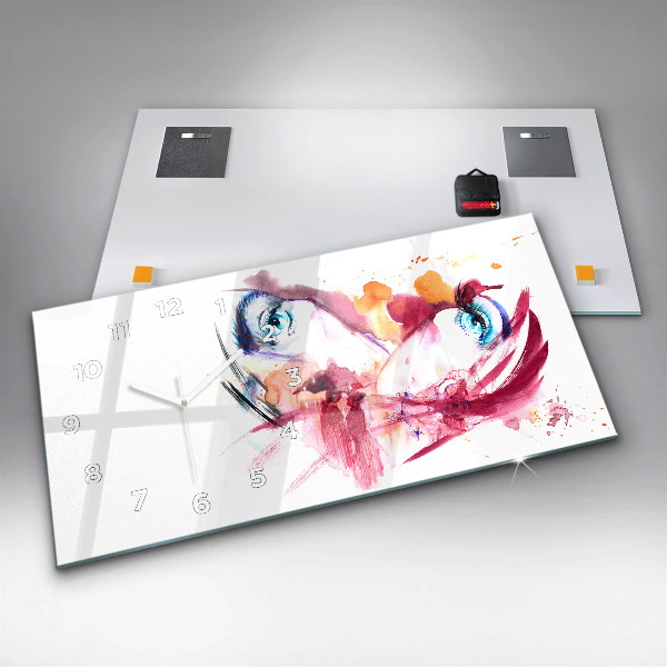 Vízszintes üvegóra Romantikus pár