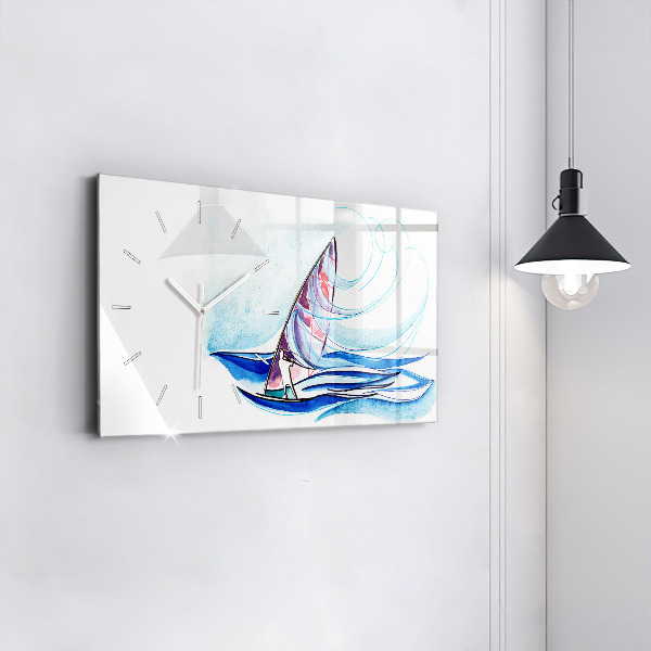 Vízszintes üvegóra Szörfdeszka