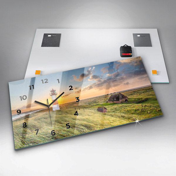 Vízszintes üvegóra Világítótorony