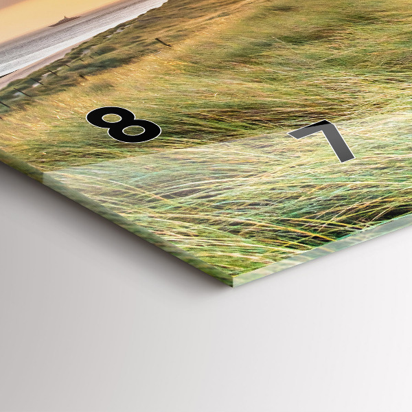 Vízszintes üvegóra Világítótorony