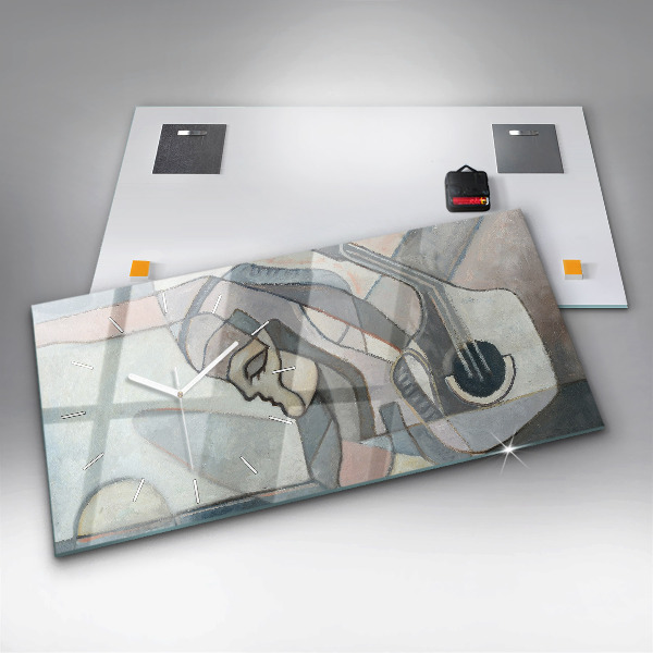 Vízszintes üvegóra Absztrakt festészet