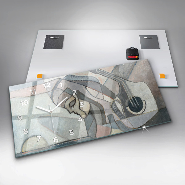 Vízszintes üvegóra Absztrakt festészet