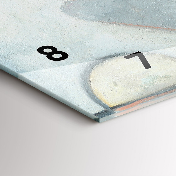 Vízszintes üvegóra Absztrakt festészet