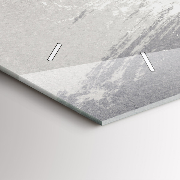 Vízszintes üvegóra Nő - akvarell