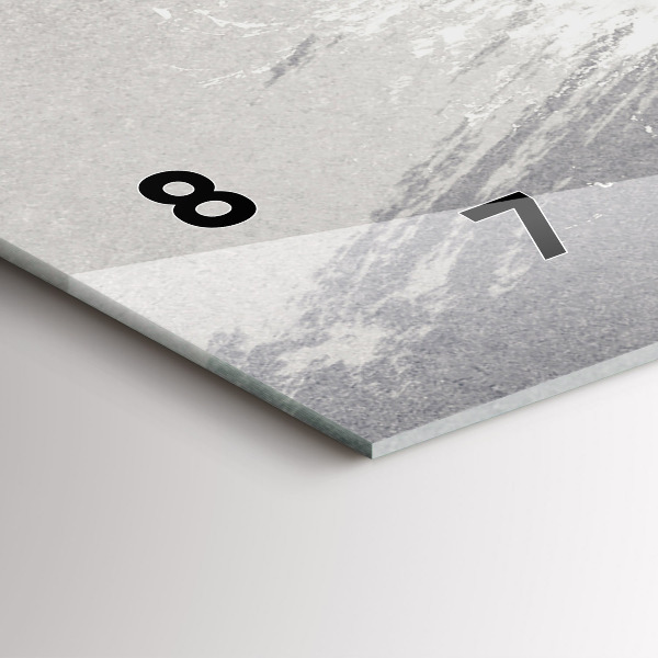 Vízszintes üvegóra Nő - akvarell