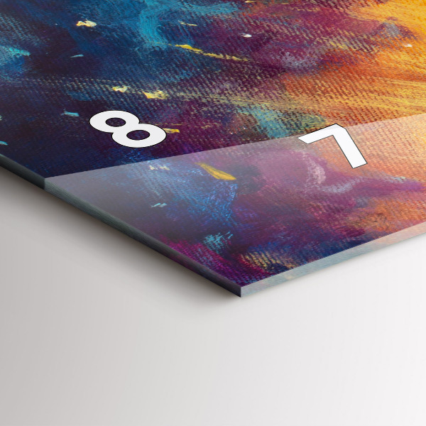 Vízszintes üvegóra Absztrakció A kis herceg