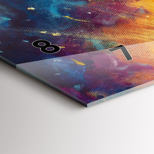 Vízszintes üvegóra Absztrakció A kis herceg