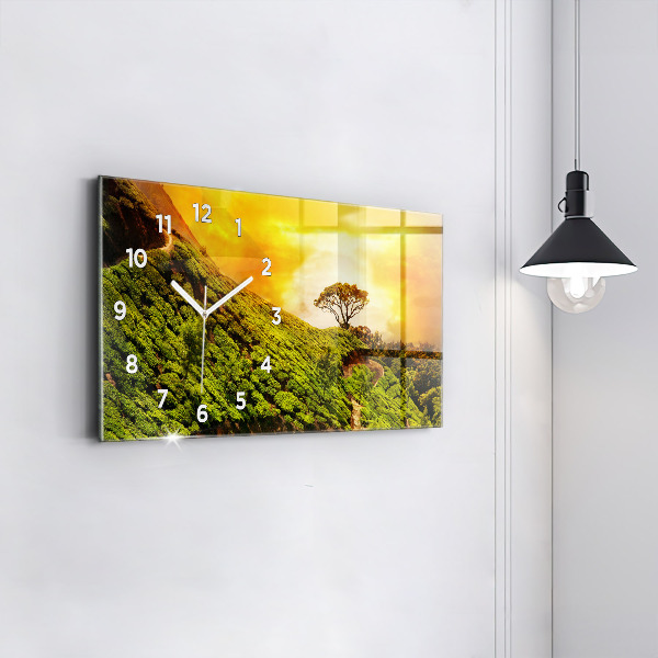 Vízszintes üvegóra Tea Hill