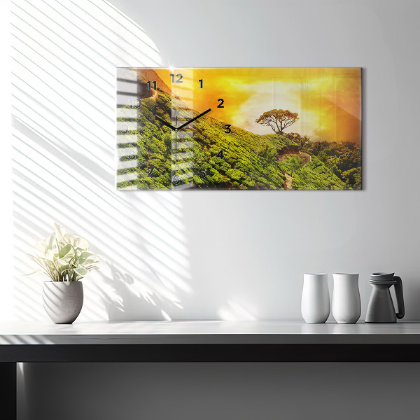 Vízszintes üvegóra Tea Hill