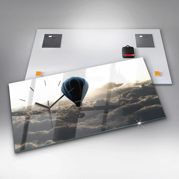 Vízszintes üvegóra Léggömb az égen