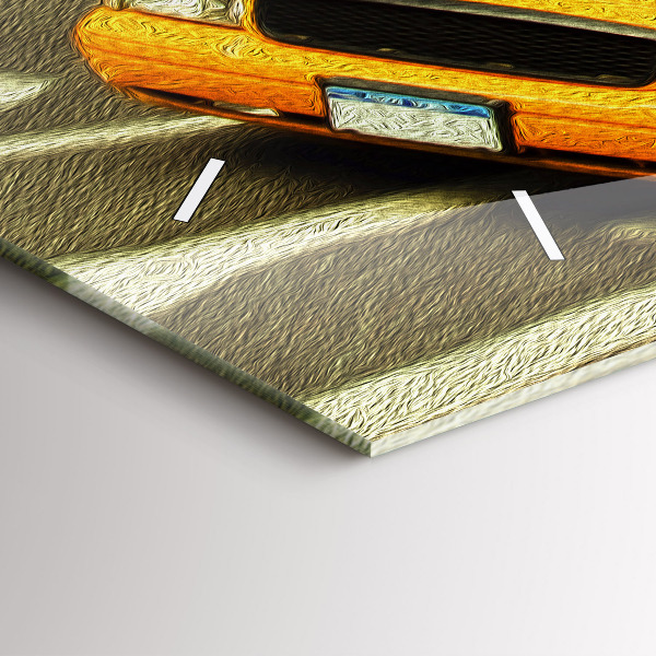 Vízszintes üvegóra New York-i taxik