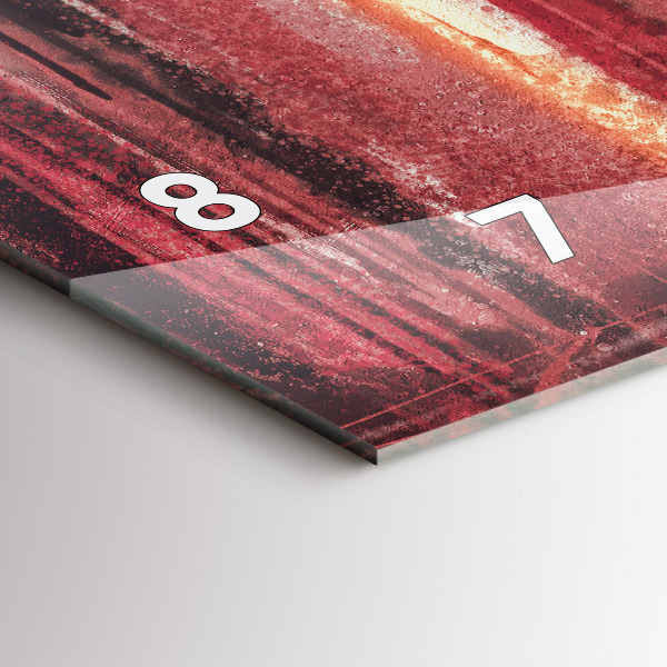 Vízszintes üvegóra Fiatal pár szerelmes