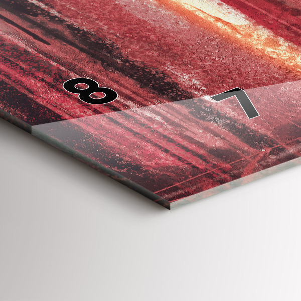 Vízszintes üvegóra Fiatal pár szerelmes