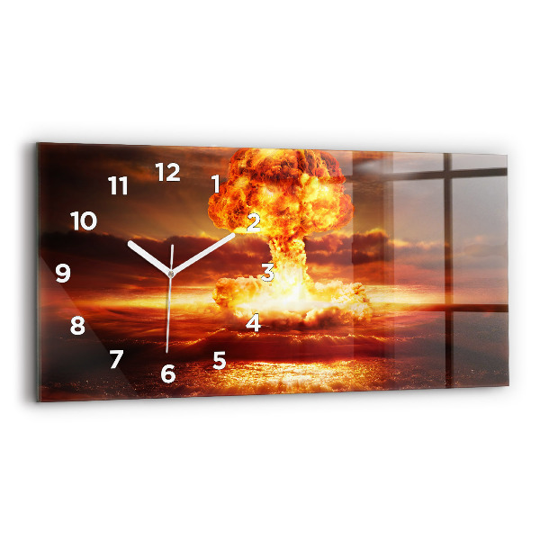 Vízszintes üvegóra Atombomba robbanás