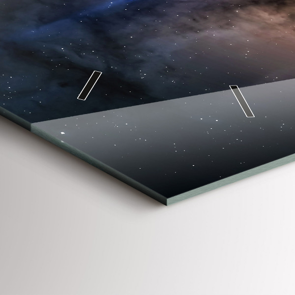 Vízszintes üvegóra Űrhajós az űrben