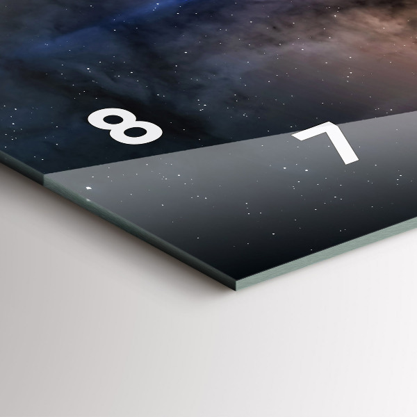 Vízszintes üvegóra Űrhajós az űrben