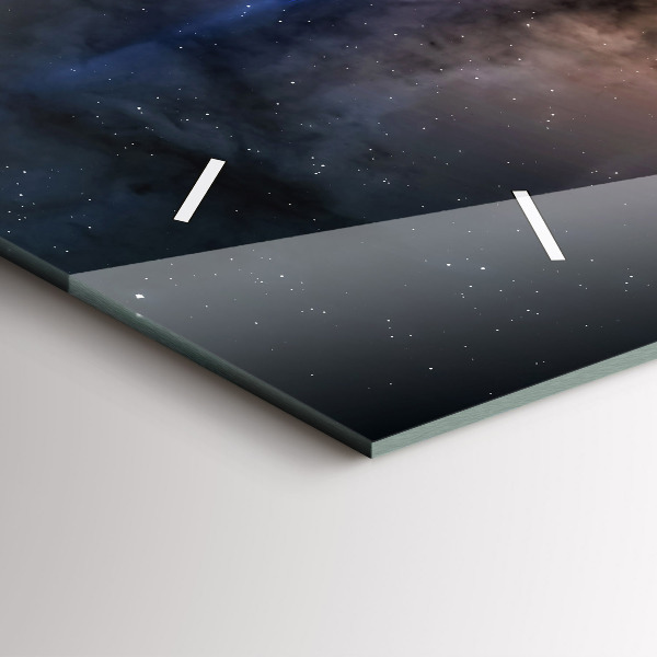 Vízszintes üvegóra Űrhajós az űrben