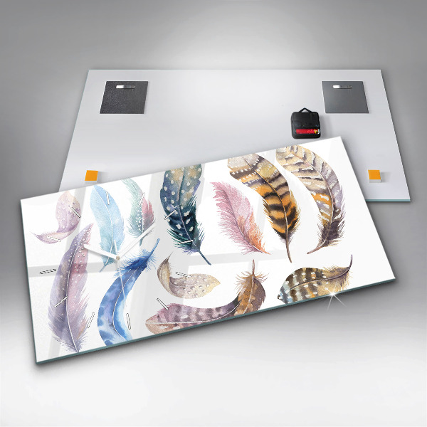 Vízszintes üvegóra Retro Art Illusztráció