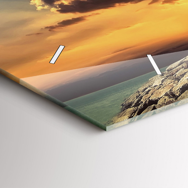 Vízszintes üvegóra Világítótorony A Tengeren