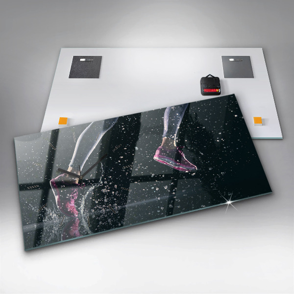 Vízszintes üvegóra Egészséges életmód és futás