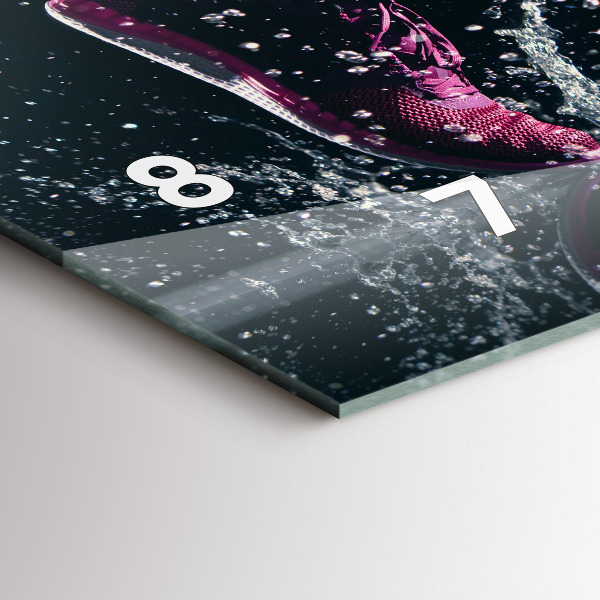 Vízszintes üvegóra Egészséges életmód és futás