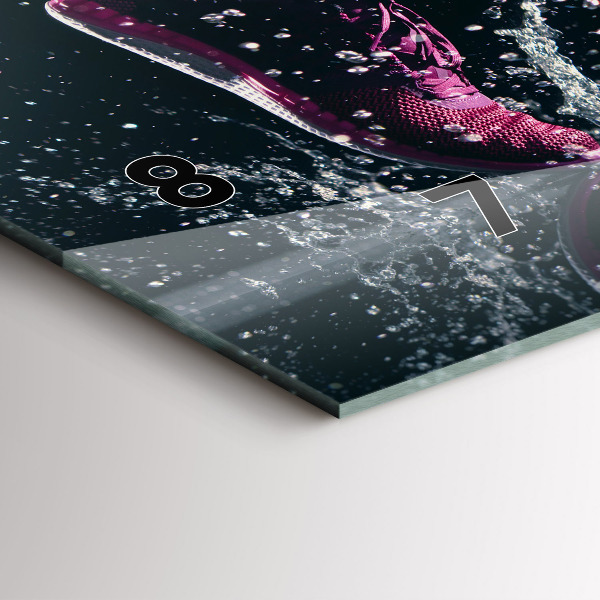 Vízszintes üvegóra Egészséges életmód és futás