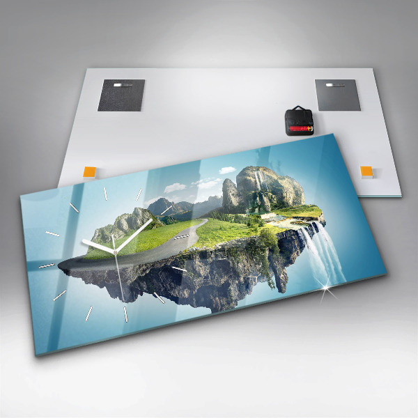 Vízszintes üvegóra Repülő Sziget