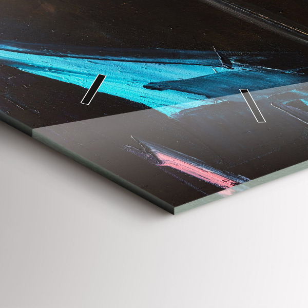 Vízszintes üvegóra Egy nő portréja