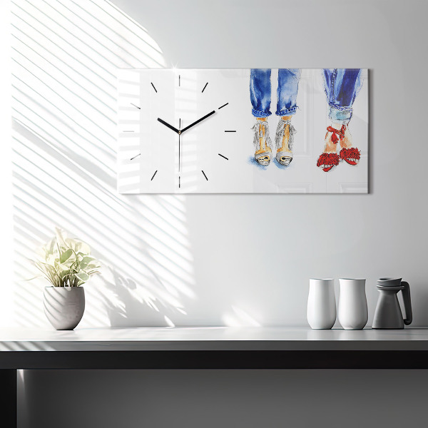 Vízszintes üvegóra Női magassarkú