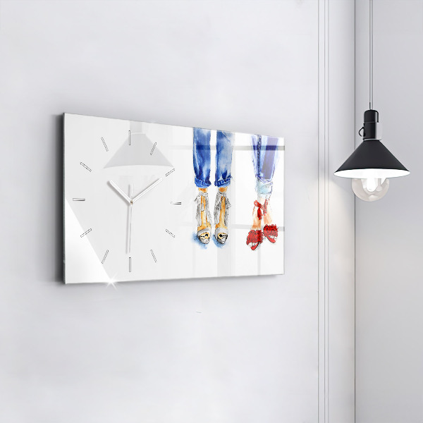 Vízszintes üvegóra Női magassarkú