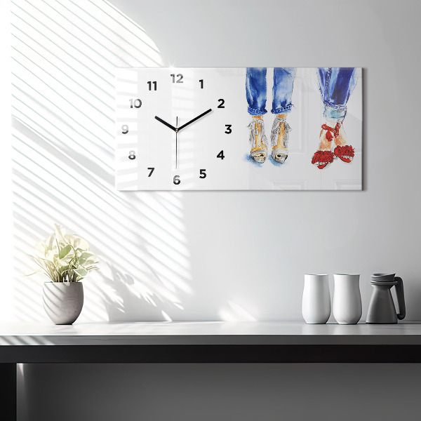 Vízszintes üvegóra Női magassarkú