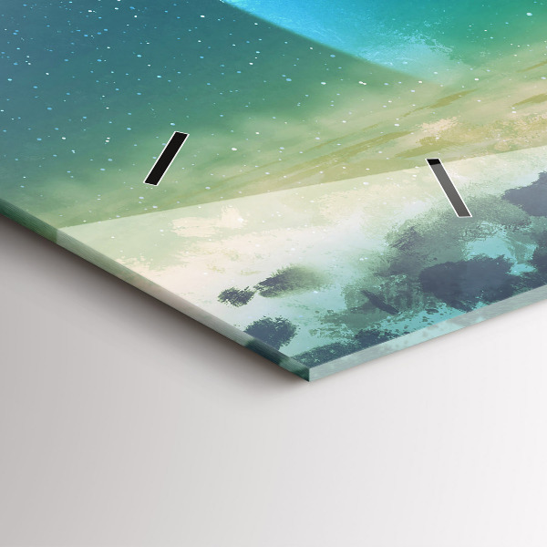 Vízszintes üvegóra Ember a Holdon