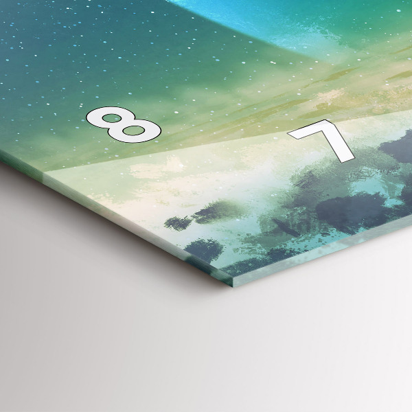 Vízszintes üvegóra Ember a Holdon