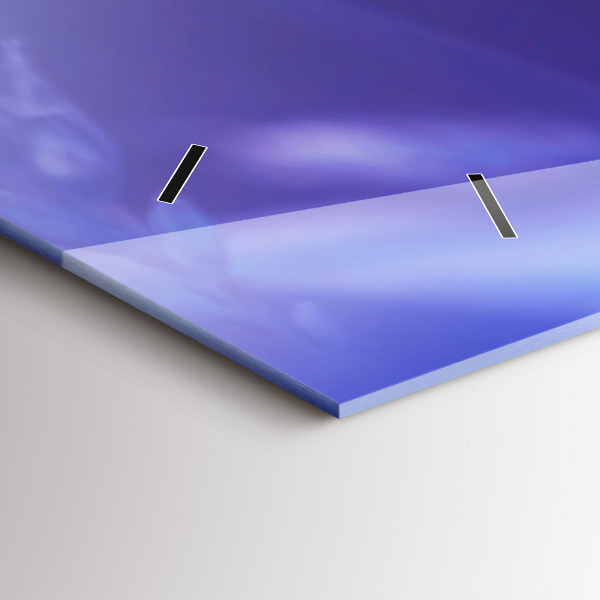 Vízszintes üvegóra Pillangó a fűben