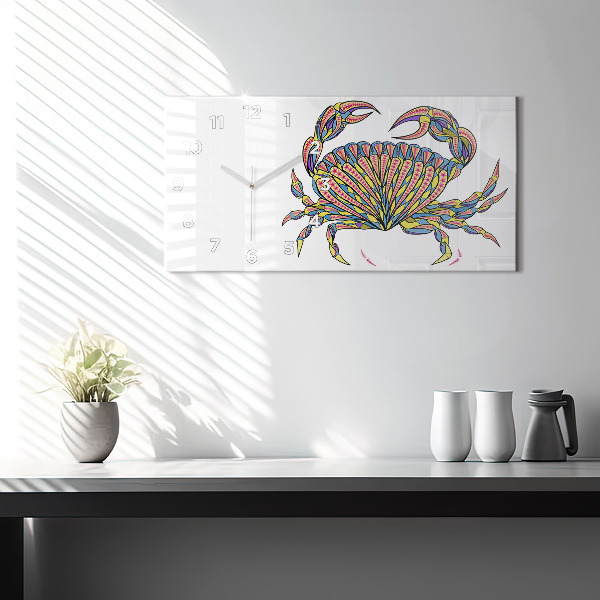 Vízszintes üvegóra Etnikai rák