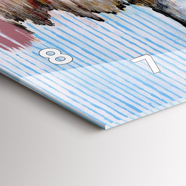 Vízszintes üvegóra Absztrakció