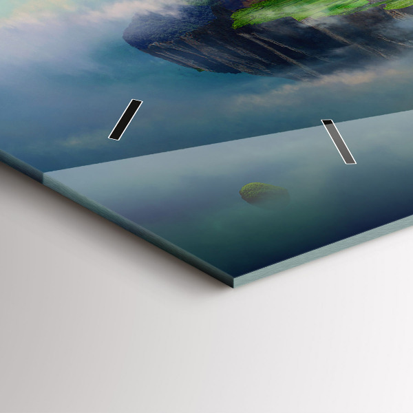 Vízszintes üvegóra Kínai stílusú fantasy jelenetek