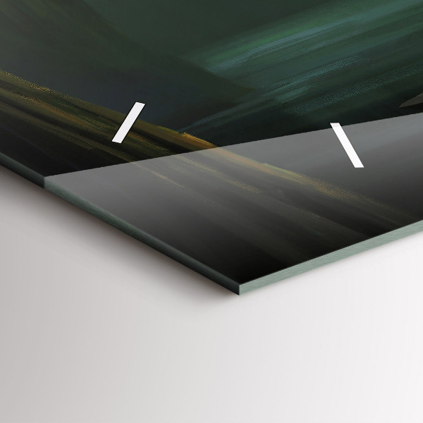 Vízszintes üvegóra Ember és szörny a mocsárban