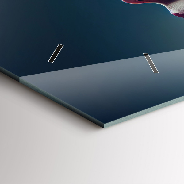 Vízszintes üvegóra Érzelmek absztrakt nő